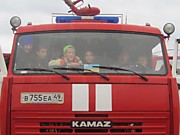 В гостях у пожарных