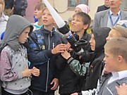 В гостях у пожарных